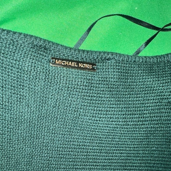 Michael by Michael Kors Green Long Sleeve Sweater size Medium - Picture 7 of 9